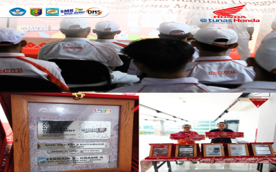 Terbaik 2 Grade A! Apresiasi Vokasi National Assessment SMK Mitra Binaan AHM TDM